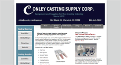 Desktop Screenshot of conleycasting.com